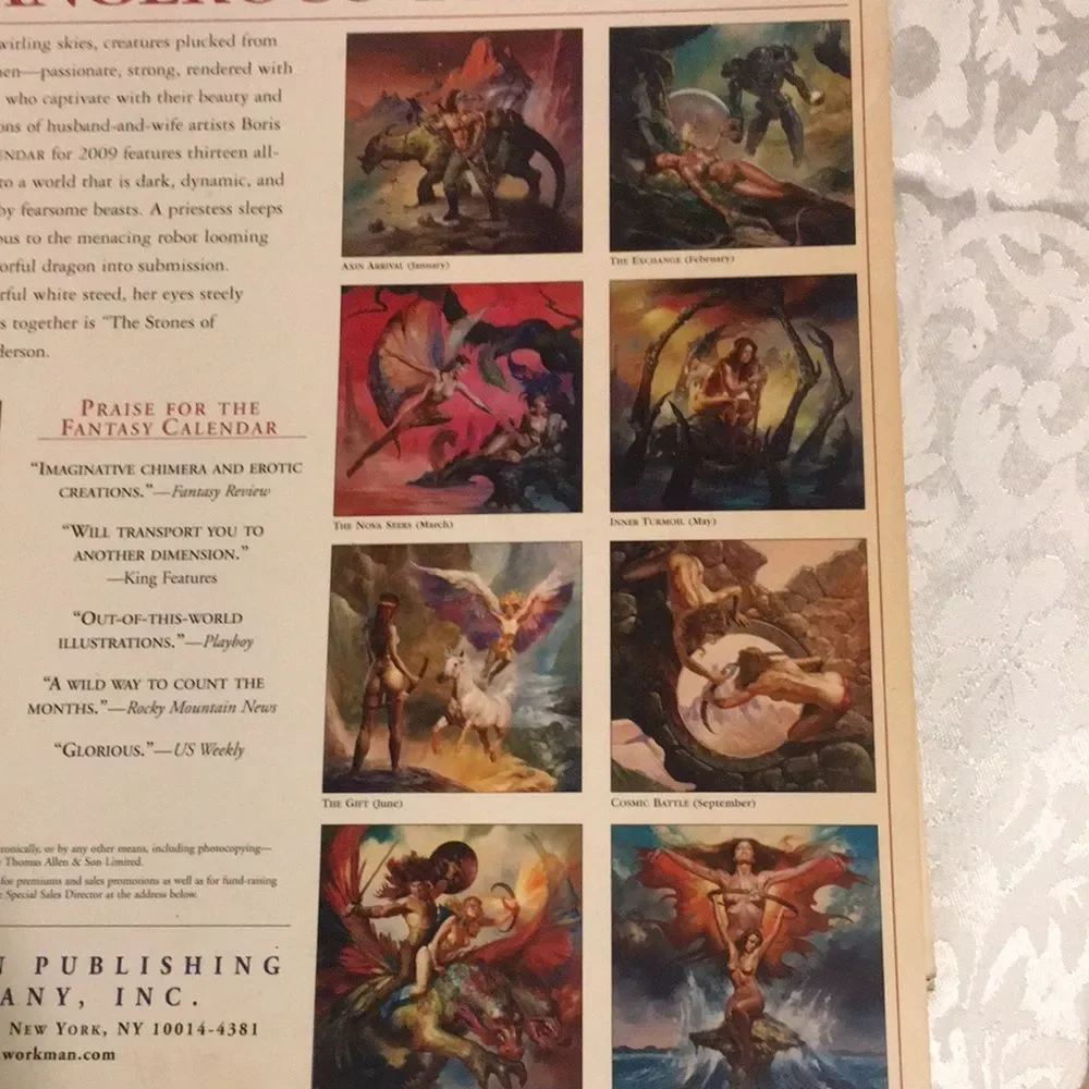 Boris Vallejo & Julie Bell Bundle 8 items